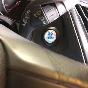Ford Fiesta and Focus Push Button Start Cover Vinyl Decal