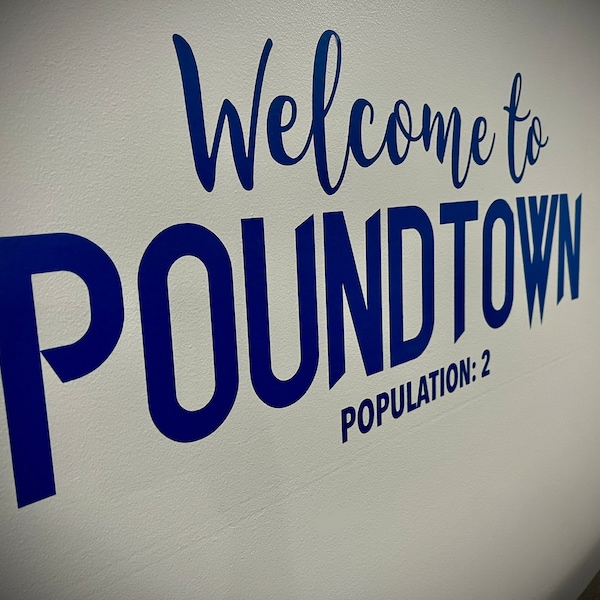 to Poundtown Wall Decal Etsy