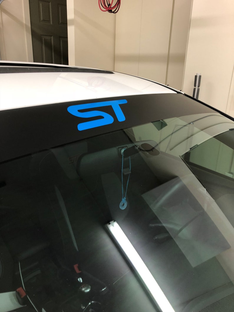 Ford Focus ST and Fiesta ST Logo for Windshield Banner Etsy