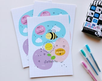 Bee Kind Art Print Wall Deco