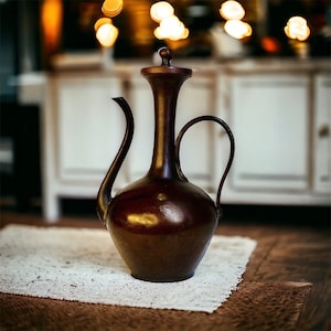 Antique Bronze Ewer