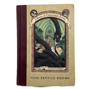 A Series of Unfortunate Events,  Book the Second, "The Reptile Room"  1st Edition