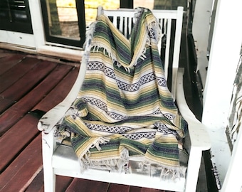 Vintage Mexican Blanket Serape