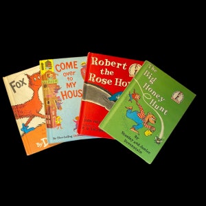 Dr Seuss Buch Set Of 4 Lot Book Club Ausgabe 1962-1966