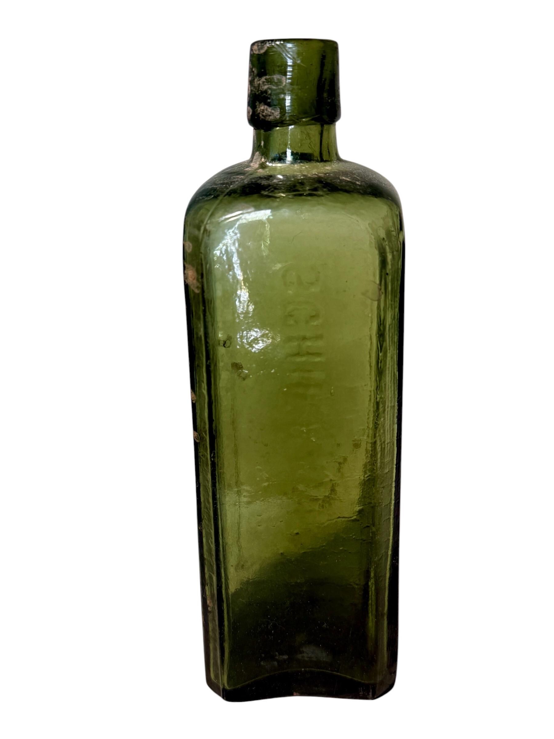 Green Bottle Gin - Etsy