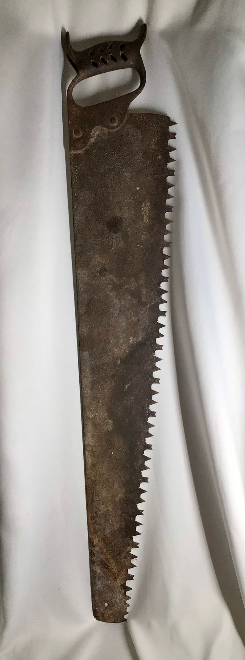 Antique Ice Saw Etsy