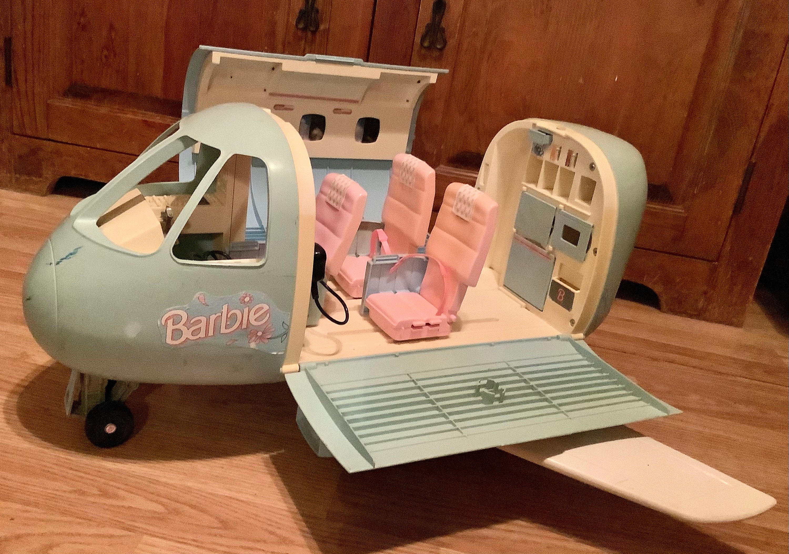 Vintage Mattel Barbie Airplane