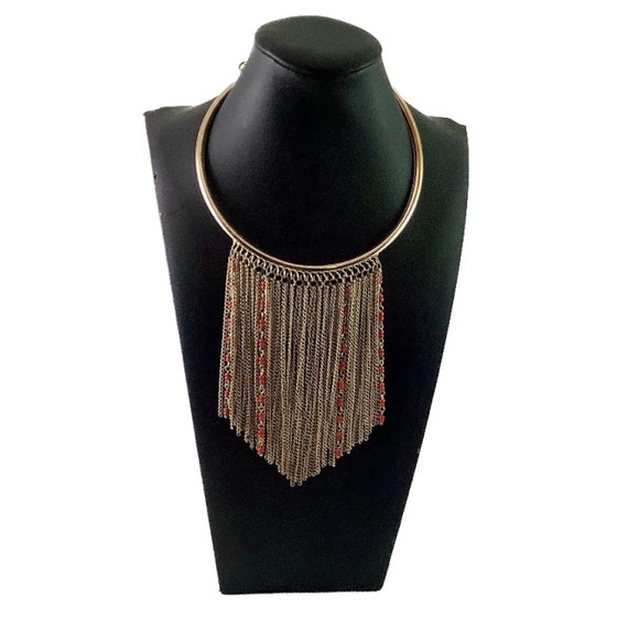 Fringe tassel best sale necklace