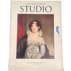 International Studio Magazine February 1926 Oeben & Riesener Royal Desk