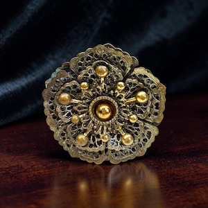 Czech Brooch - Etsy