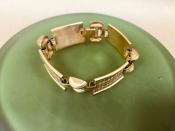 Mid Century Book Chain Link Bracelet - image 6