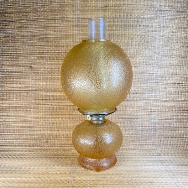 Crackle Glass Hurricane Candle Holder Etsy