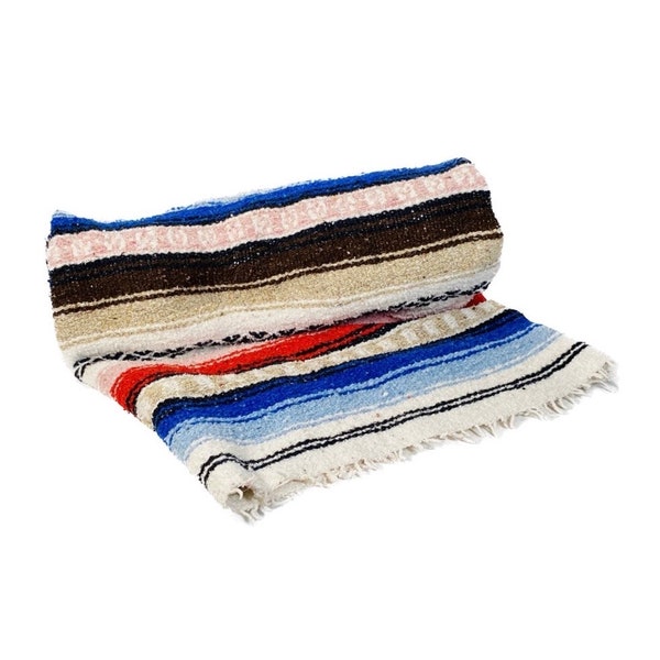 Mexican Hand Woven Blanket Etsy