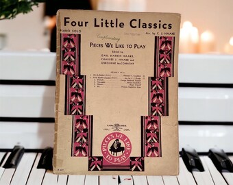 Four Little Classics Antique Sheet Music