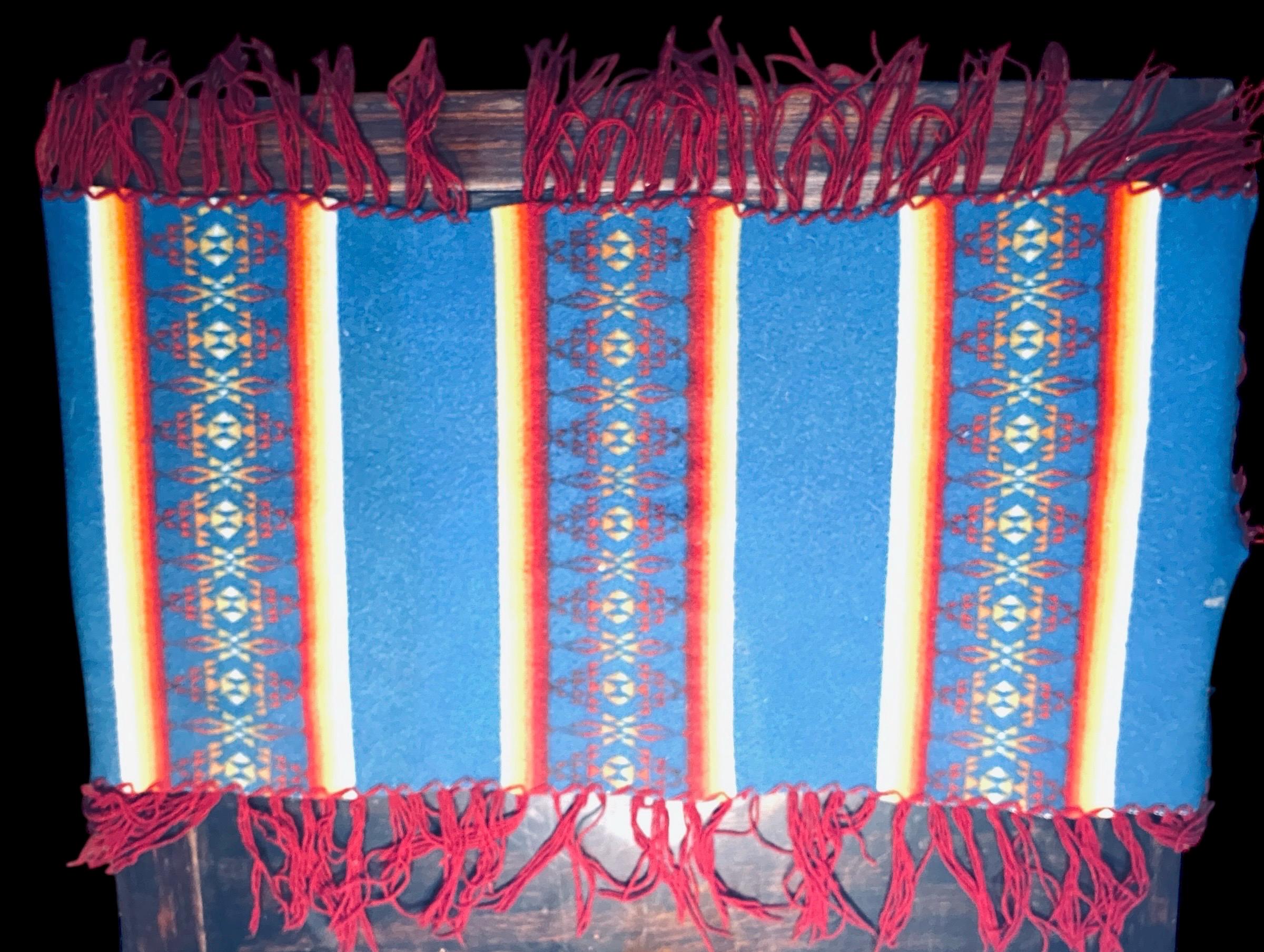 ヴィンテージ 希少 ペンドルトン ウールブランケット フリンジ付き 44