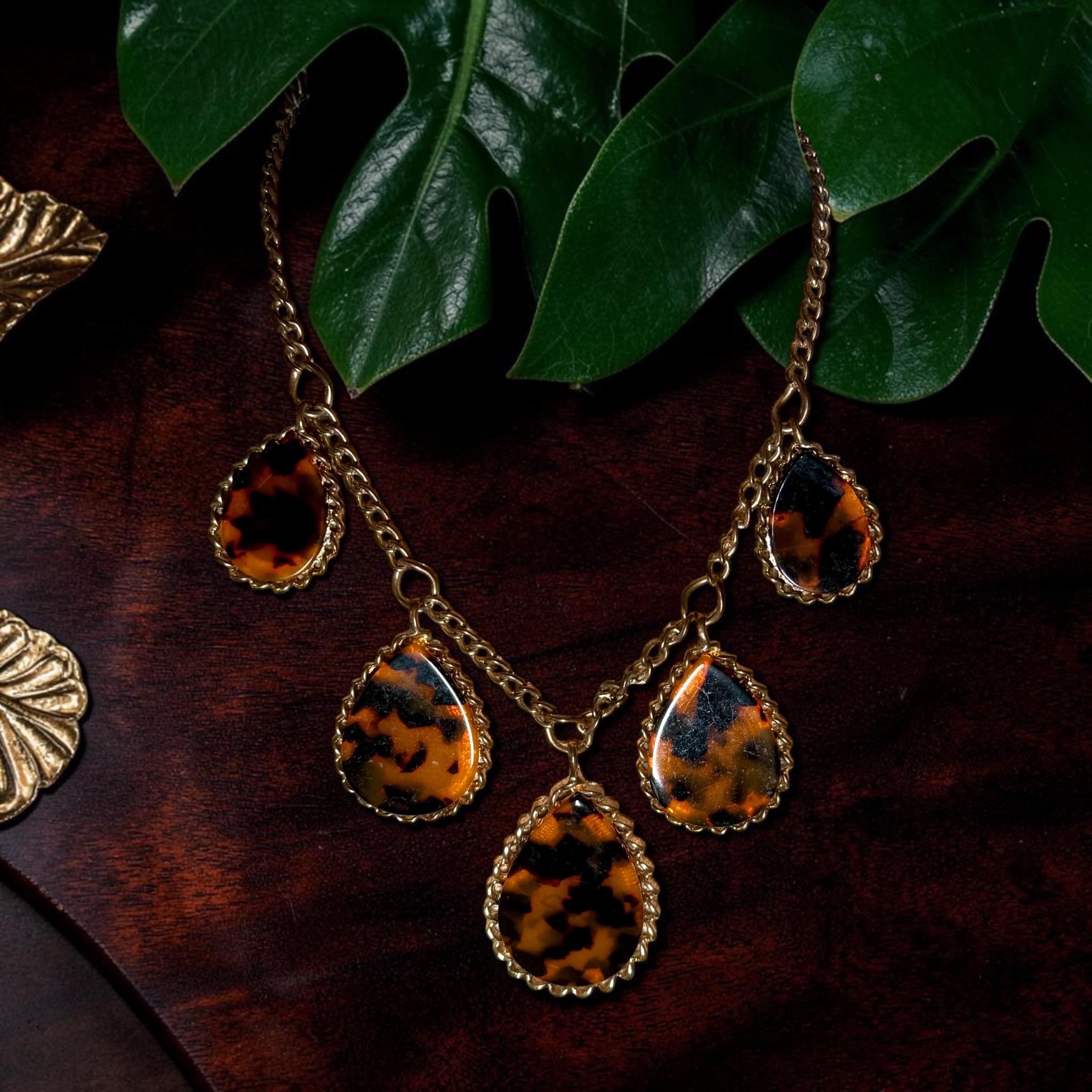 Antique Tortoise Shell Jewelry - Etsy