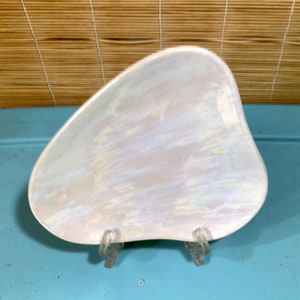 Piatto decorativo fatto a mano in stile retrò