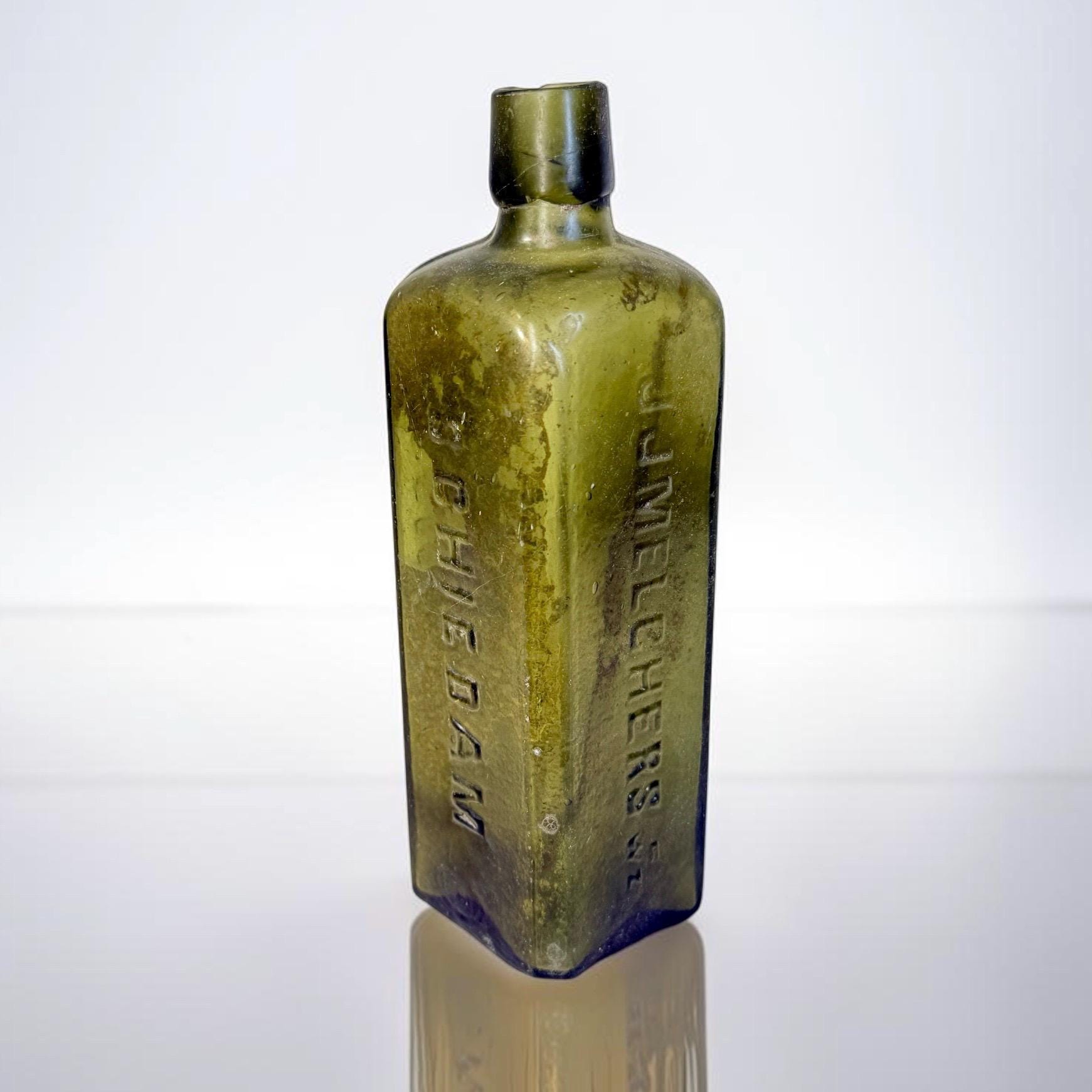Green Bottle Gin - Etsy