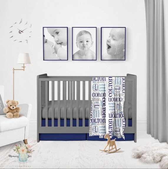 Personalised Baby Blanket Baby Name All Over Nursery Blankets Baby Shower Gifts