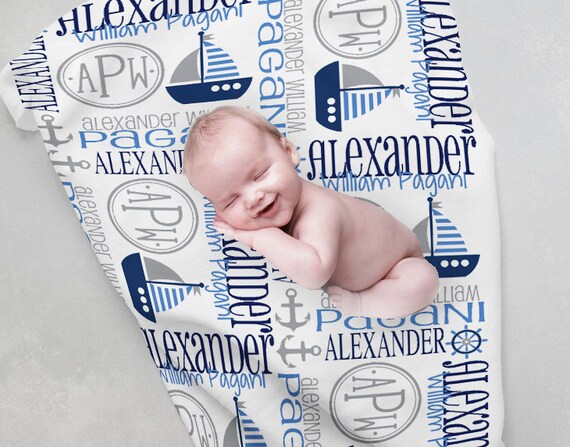 baby name blanket boy