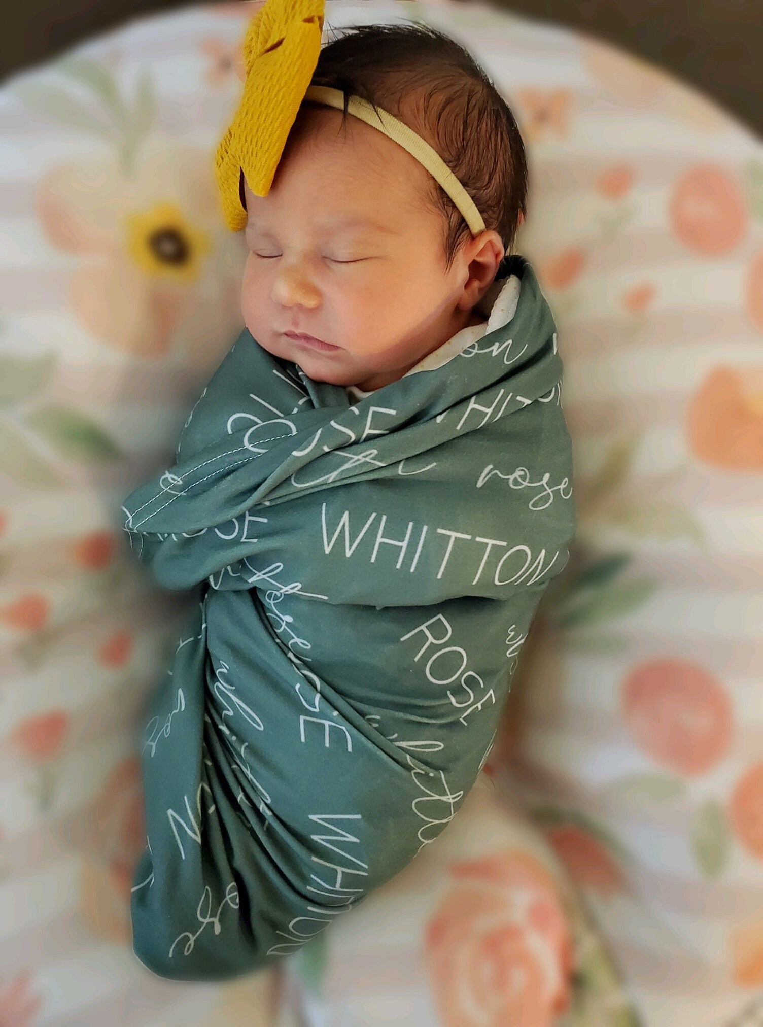 Personalized Baby Swaddle Baby Name Blanket Custom Nursery Etsy