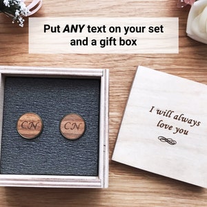 custom gift box for tie clip cufflinks box for accessories, wedding gift box, groomsmen box personalized gift box favor box groom engraved image 7