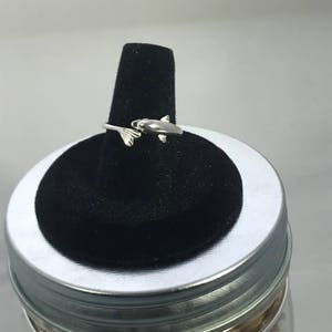 Dolphin Adjustable Ring Ocean Sea Animal Nautical Stackable