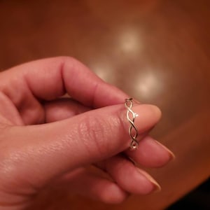 Sterling Silver Rope Band