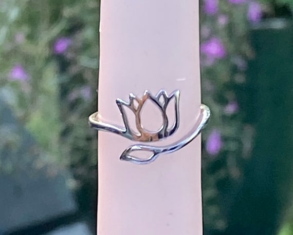 Anello Femminile D'argento Tailandese Del Fiore Della Croce Dell'annata Gioielli All'ingrosso Per I Regali Di Natale Delle Donne A Buon Mercato