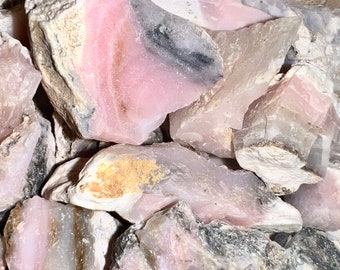 Natural Pink Opal Raw Rough Rejuvenating Crystal Stone Positive Energy