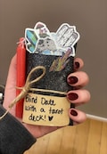 Blind Date with a Tarot Deck Mystery Box- Includes Tarot Deck, Ritual Candle, Crystal & Stickers