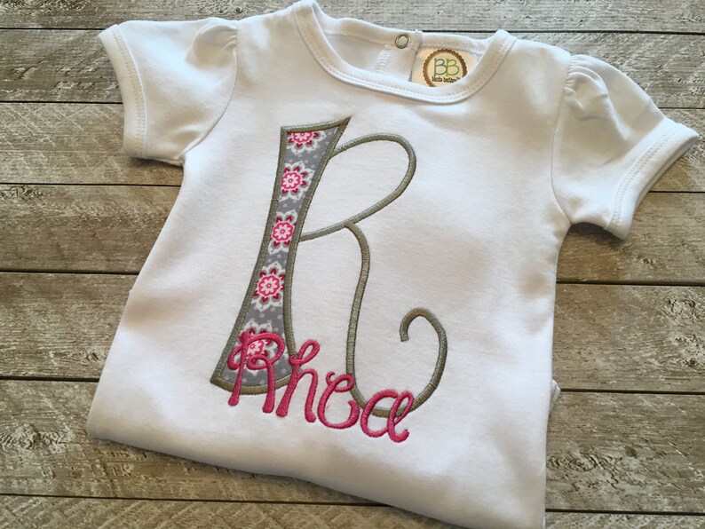 kids monogrammed clothes