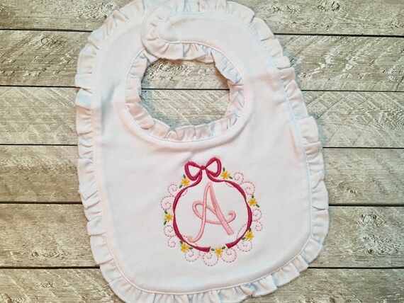 newborn girl bibs