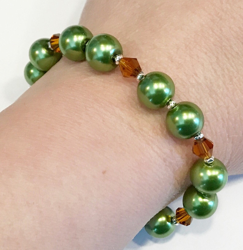jewelry for sale crystal and pearl bracelet glass pearl bracelet green bead bracelet glass pearl jewelry