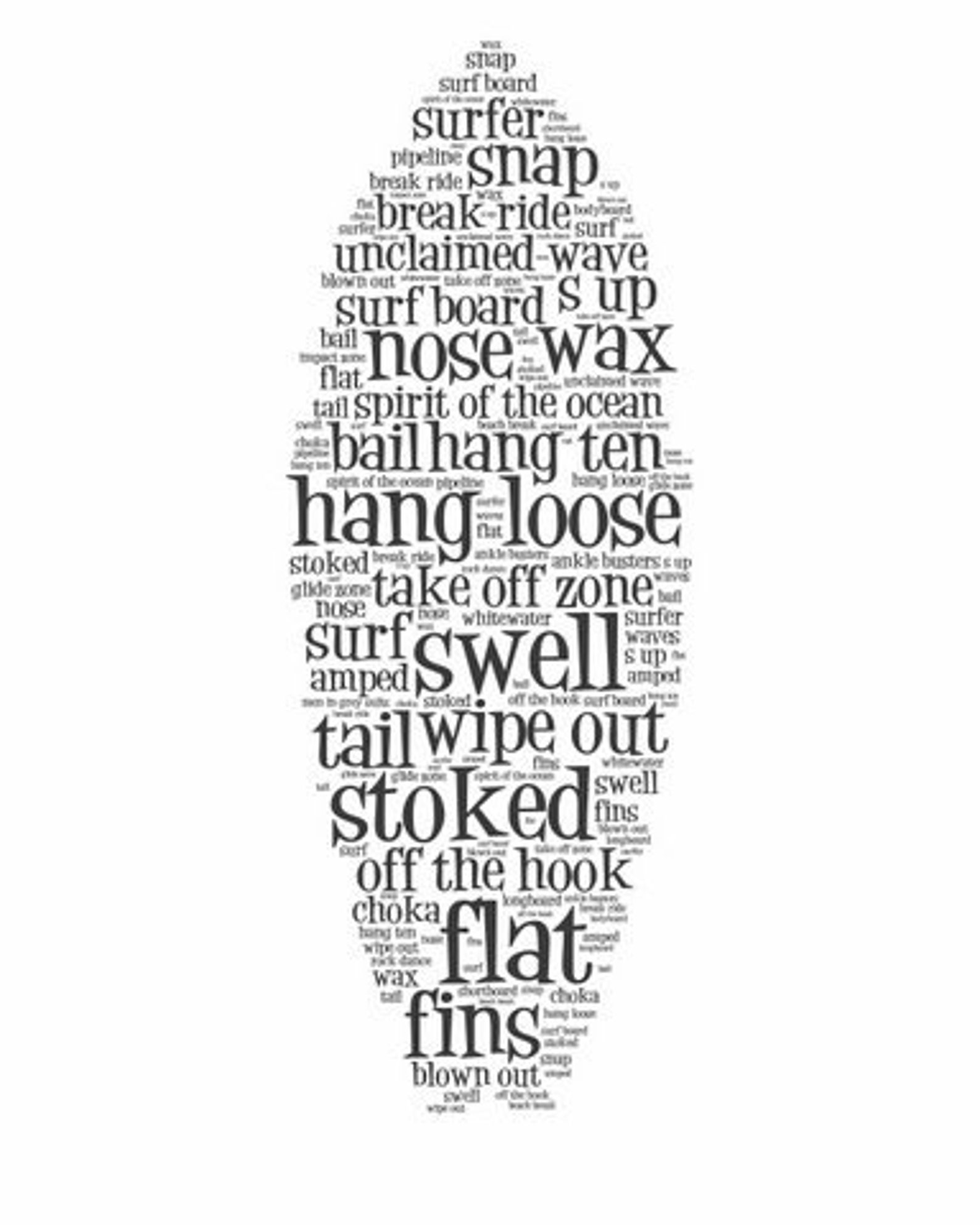 Surfboard Wall Art Surfboard Decor Surfboard Art Black and Etsy