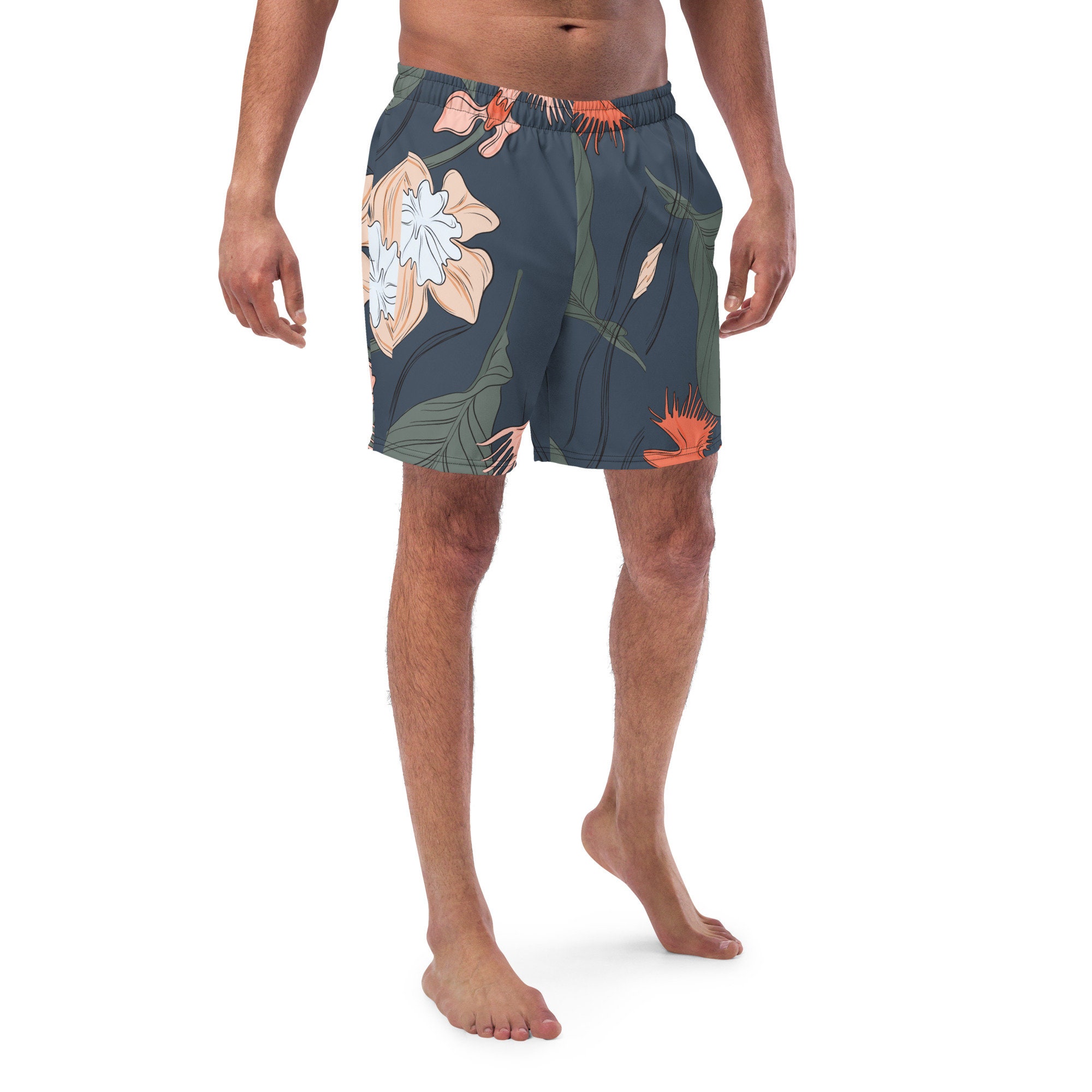 Her Sexy Beast, His Wild Beauty - Personalized Couple Beach Shorts - Gift For Couples, Husband Wife