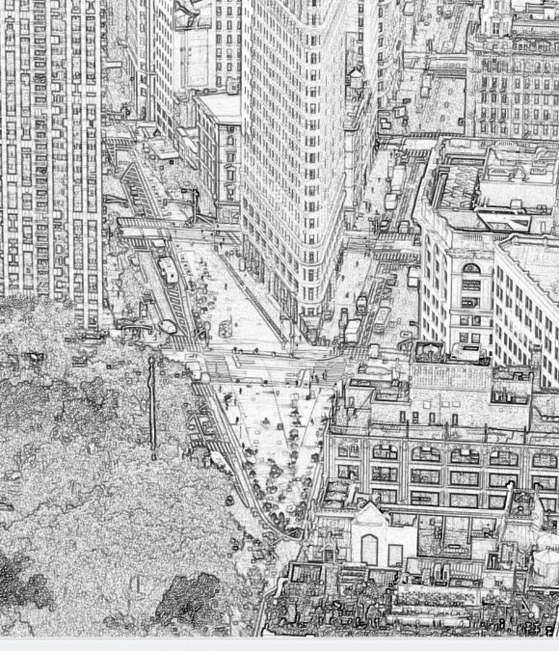 Black and White New York Wall Art New York City Print New Etsy