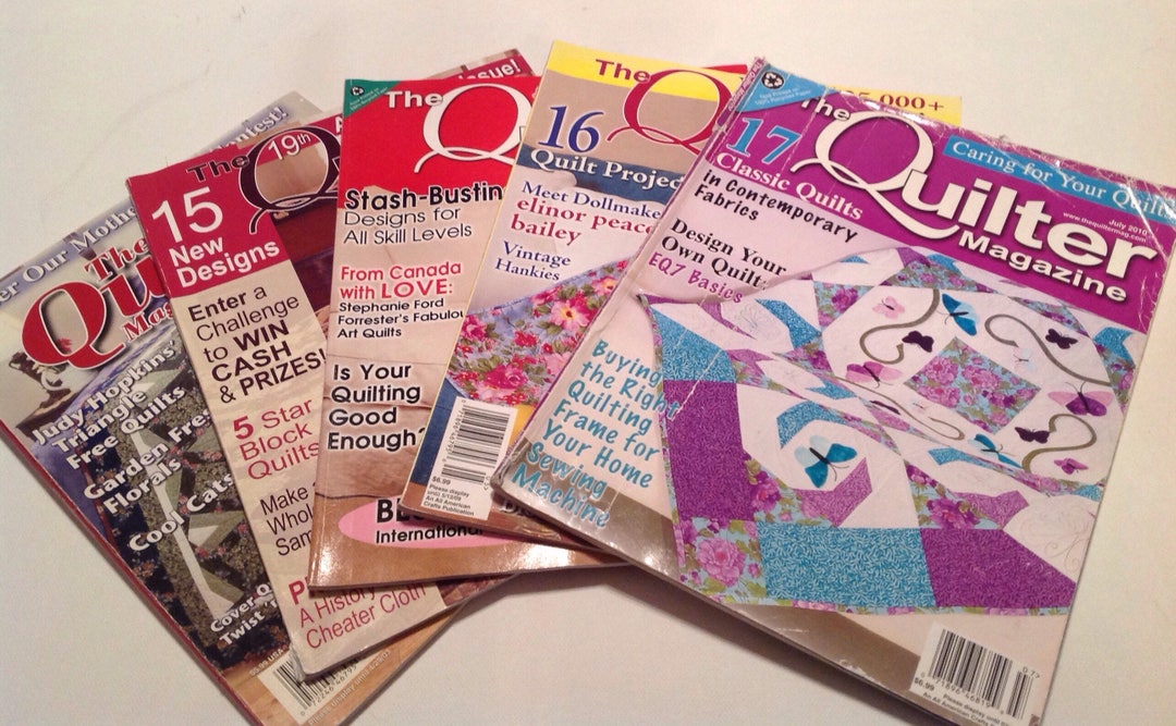 The Quilter Magazine Ships From Canada Etsy