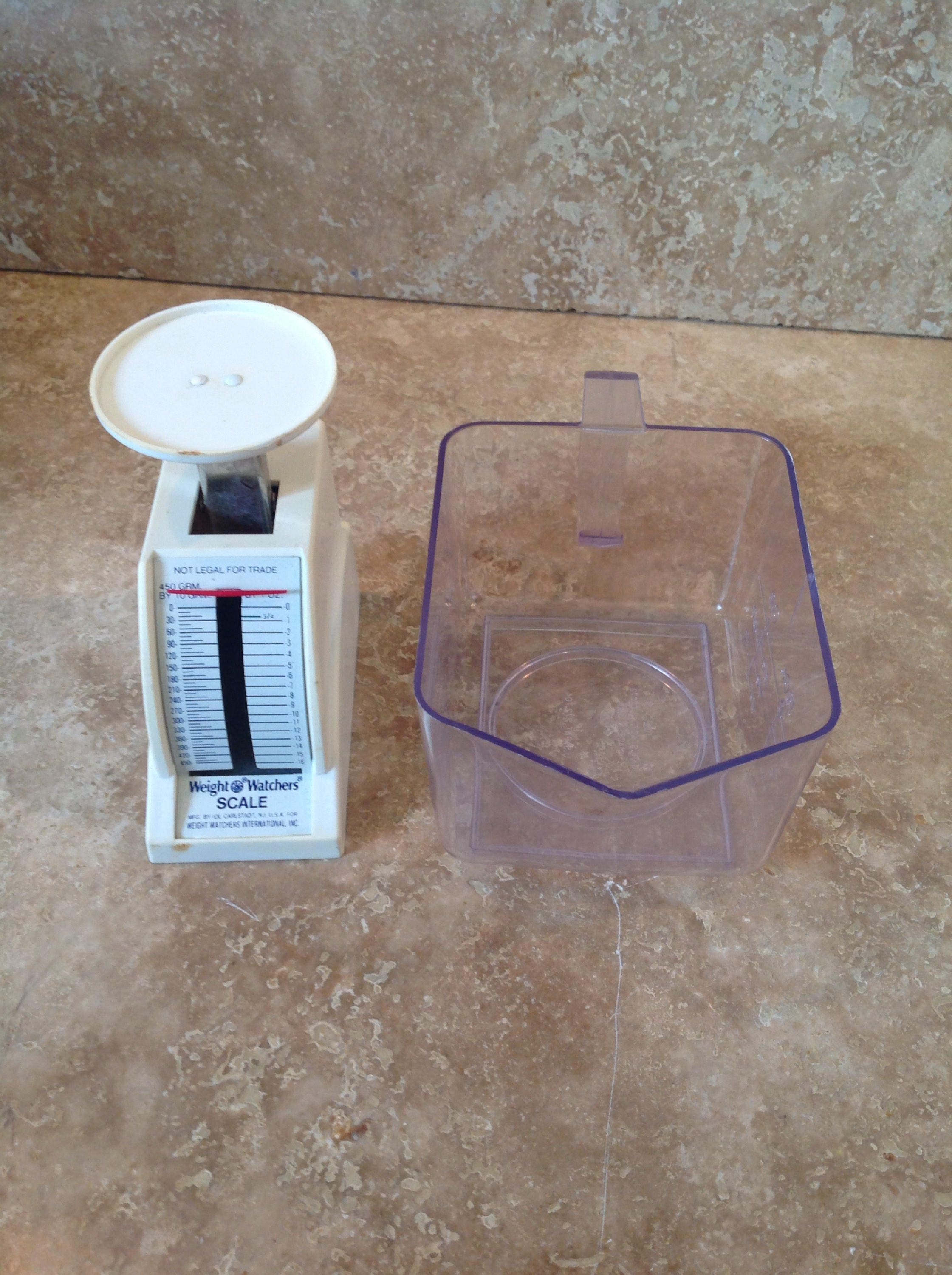 Vintage Weight Watchers Kitchen Scale Free Shipping Etsy