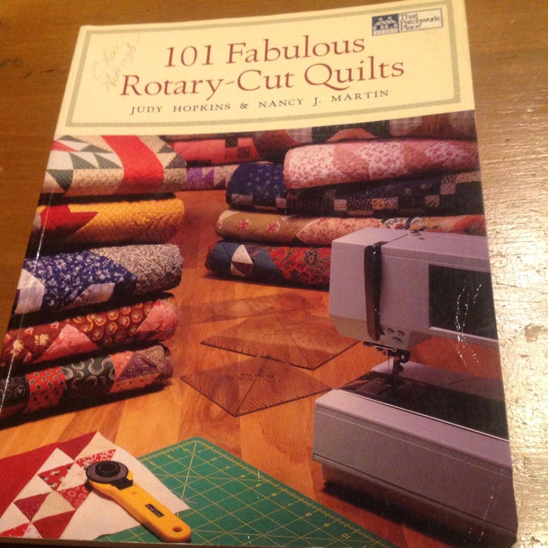 101 Fabulous Rotary Cut Quilts Book, Ships From Canada Etsy