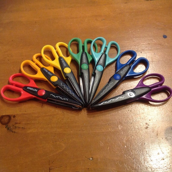 Decorative Edge Scissors Set Etsy