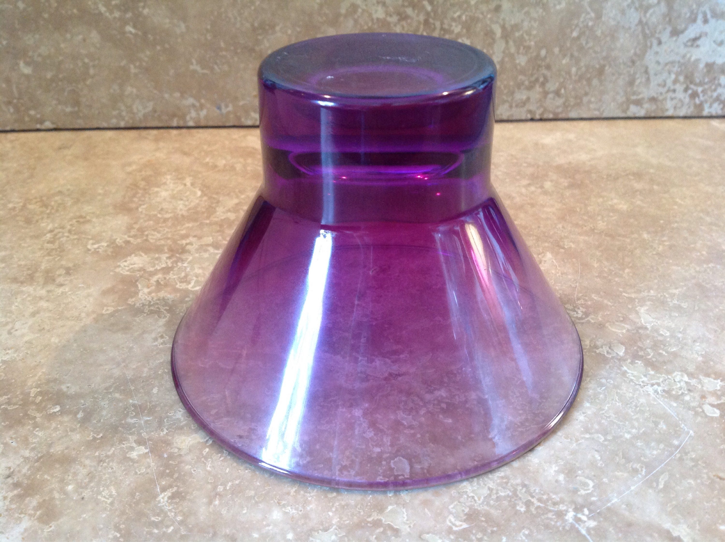 Coloured Glass Ice Cream Bowls Etsy