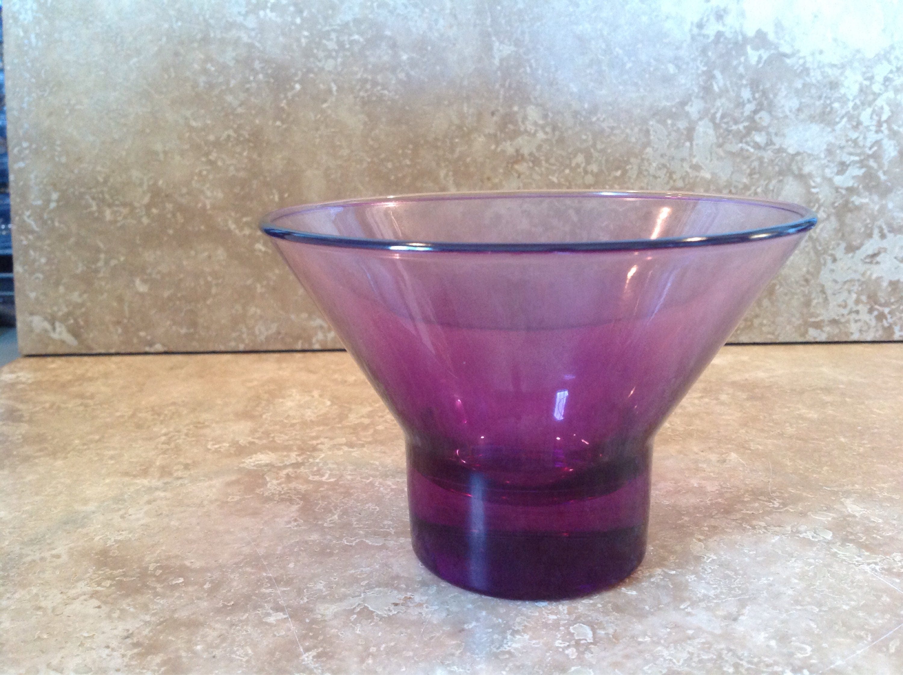 Coloured Glass Ice Cream Bowls Etsy