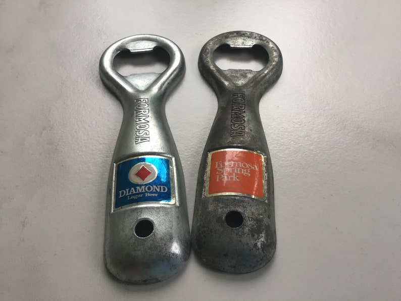 Vintage beer bottle openers