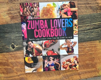 Zumba softcover cookbook, ships from Canada