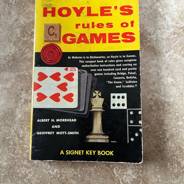 HOYLE’S Spielregelbuch, Vintage, Schiffe aus Kanada