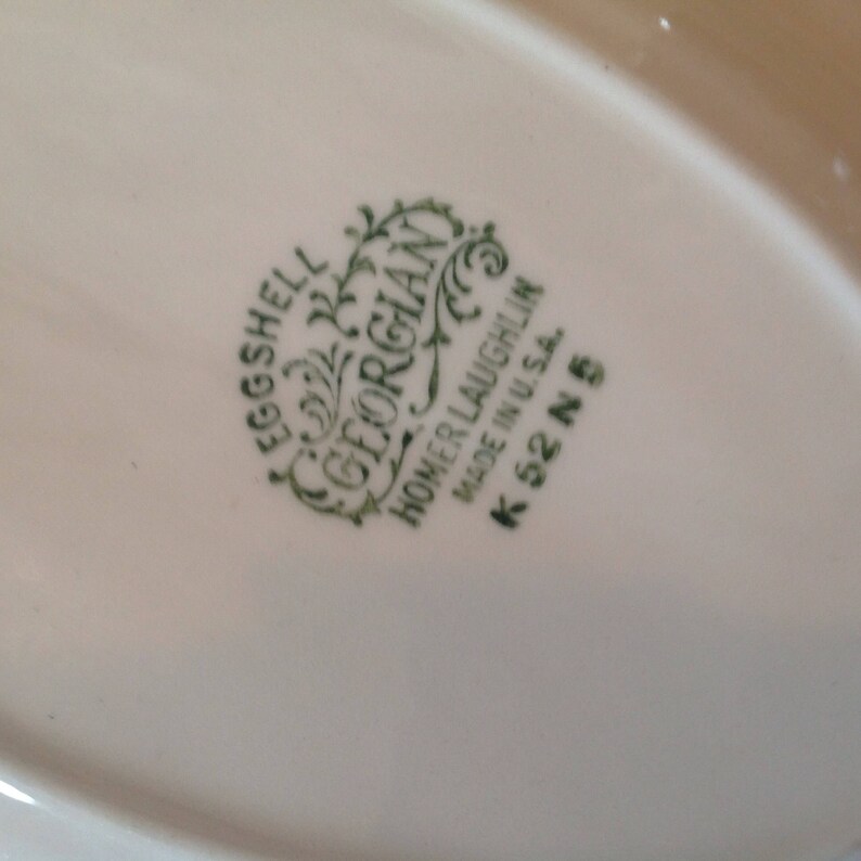 Homer Laughlin china pieces