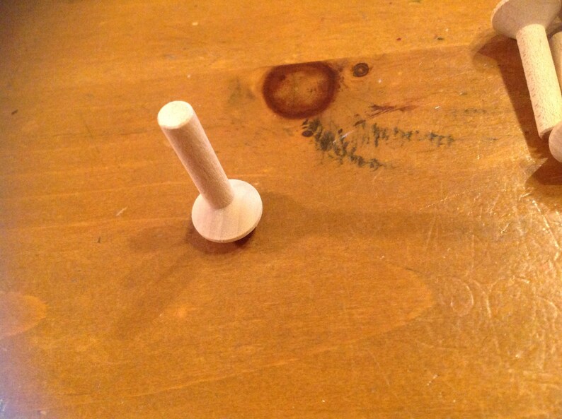 12 Tie Rack Pegs Etsy