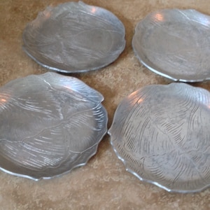 Aluminium Untersetzer, 4er Set