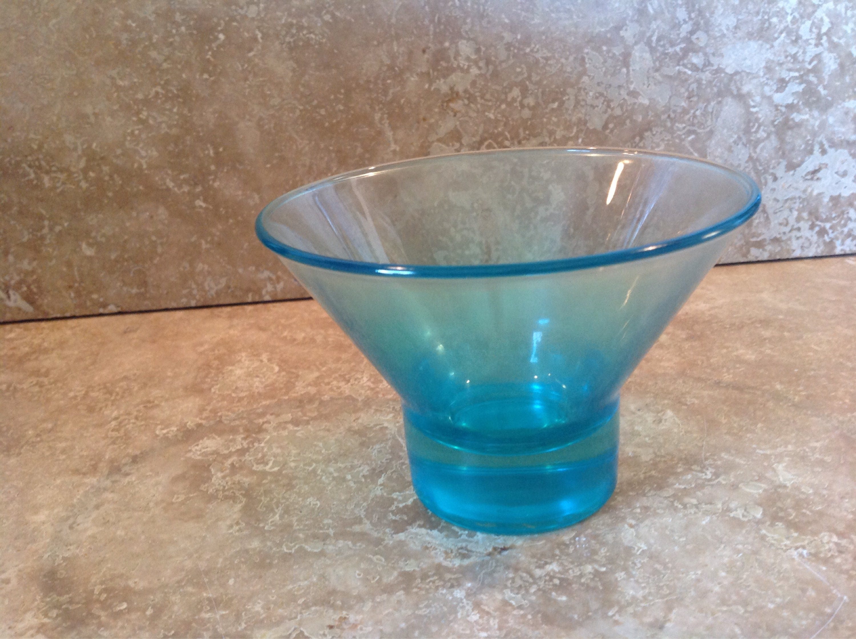 Coloured Glass Ice Cream Bowls Etsy